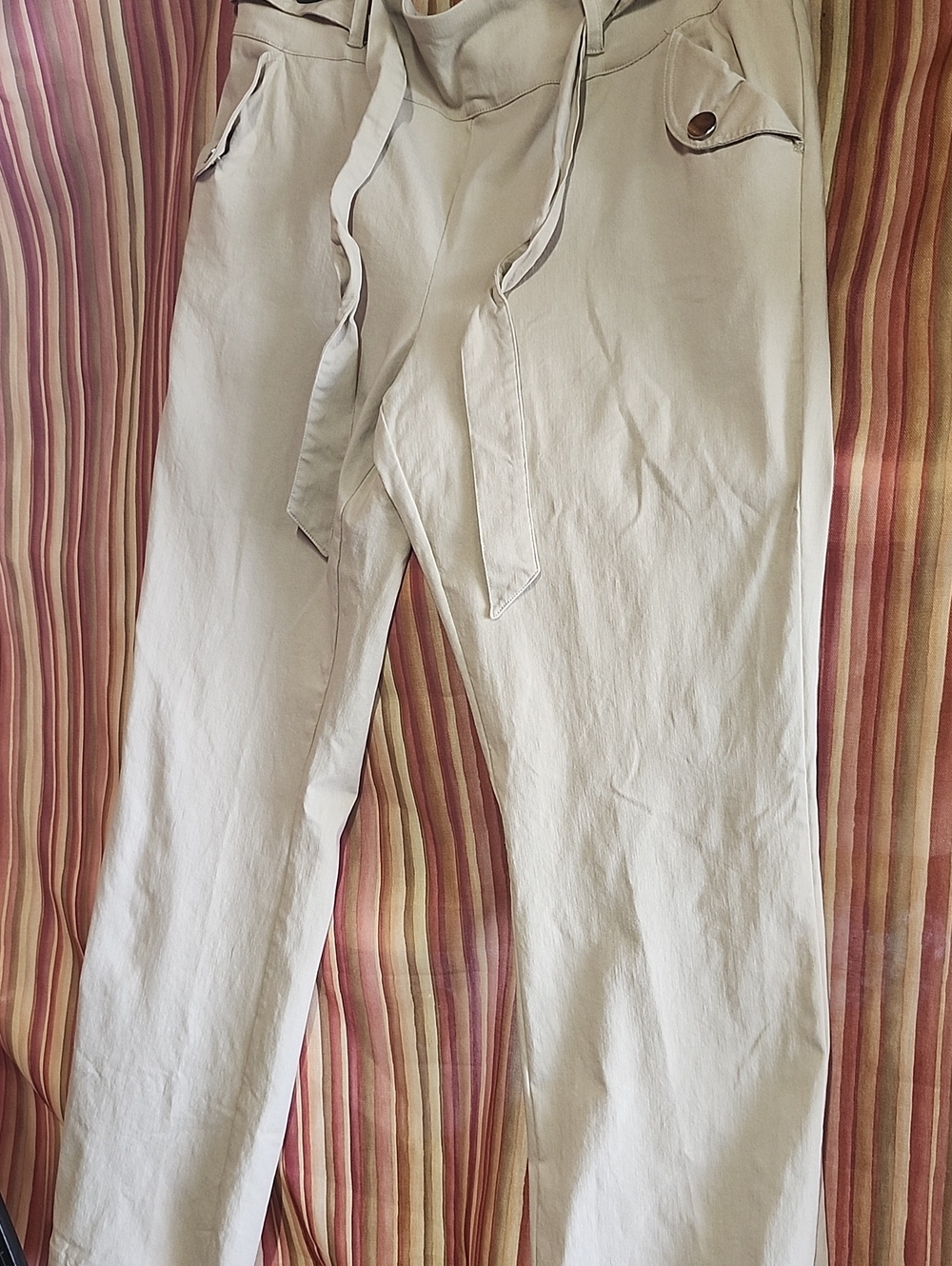 Olivia Sky Beige Women Pants Nwot Inseam 30